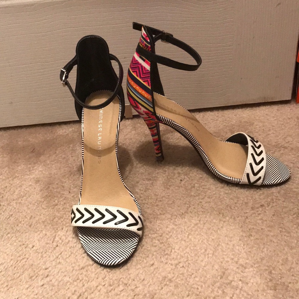 Sandal heels.